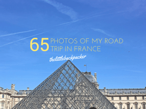 November on the Little Backpacker FRANCE ROAD TRIP