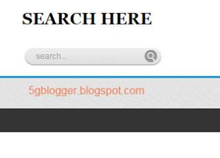 Add Colourful Search Box In Blogger
