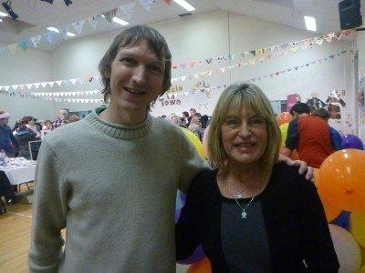 Sunday’s Inspiration: Mrs. Thompson, Kilmaine Primary School and My Sentimental World Jonny Blair and Mrs. Melanie Thompson, some 31 years later.