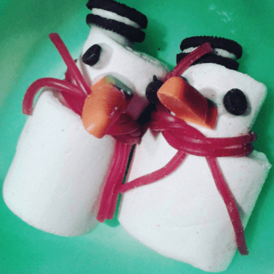 Sunday’s Inspiration: Mrs. Thompson, Kilmaine Primary School and My Sentimental World 2 snowmen by Kilmaine P7 children 2015