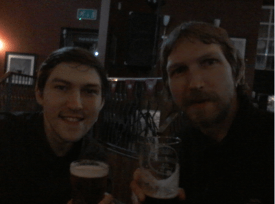 Sunday’s Inspiration: Mrs. Thompson, Kilmaine Primary School and My Sentimental World Beers with Danny in Liverpool
