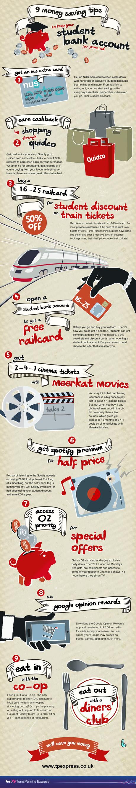 University: Stretching the Student Budget 9 tips to keep your student overdraft far from red