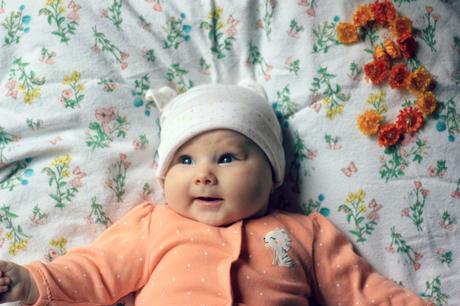 Evie Rose: Three Months Old Evie Rose: Three Months Old | www.eccentricowl.com