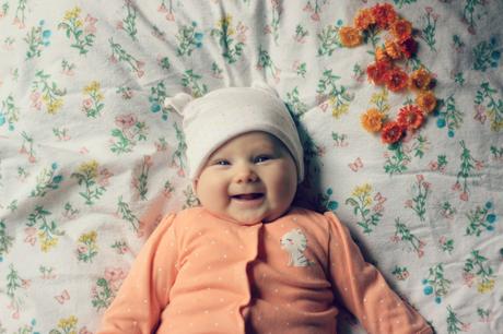 Evie Rose: Three Months Old Evie Rose: Three Months Old | www.eccentricowl.com