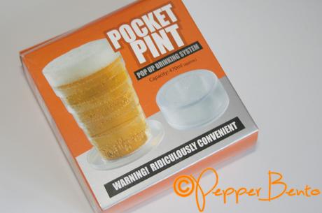 Pocket Pint Pop Up Drinking System Boxed