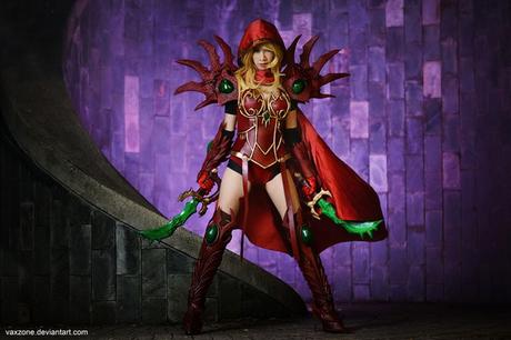 Best Cosplay of the Week: Harley Quinn, 10th Doctor, Handsome Jack & More warcraft___valeera_sanguinar_by_vaxzone-d8cesrp