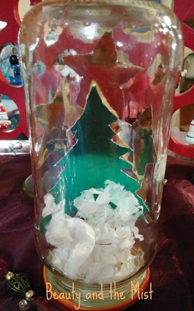 Christmas in a jar! DIY project
