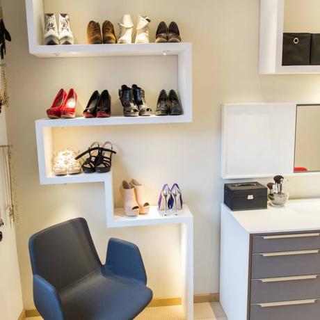 Inspirations and Ideas | Walk-in Closet Detail Schuh- und Handtaschenregal : Modern Storage by alegroo—interior design