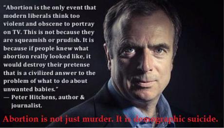Abortion, demographic death and the coming Islamization of Spain abortion is murder