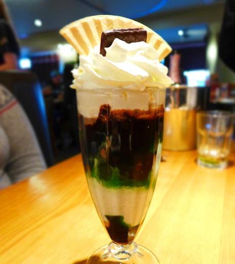 Christmas menu at the Beefeater, The Castle, Greenlaw, Crookfur Rd, Glasgow, G77 6NP Beefeater Grill - After Eight Sundae