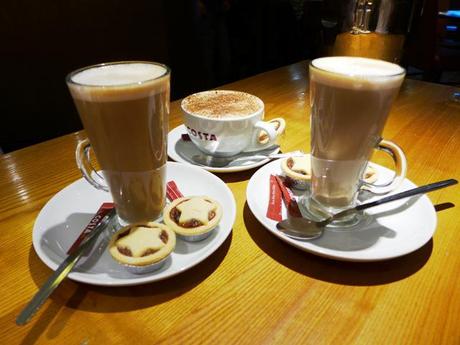Christmas menu at the Beefeater, The Castle, Greenlaw, Crookfur Rd, Glasgow, G77 6NP Beefeater Grill - Coffees