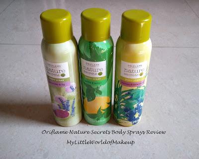 Oriflame Nature Secrets Body Spray Review