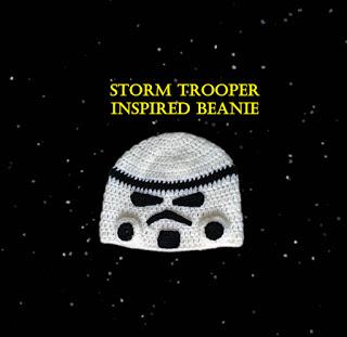 Free Crochet Pattern: Star Wars Storm Trooper Inspired Beanie