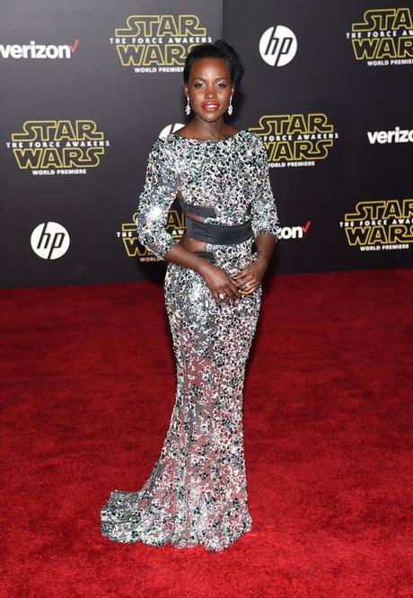 Lupita Nyong’o Stuns At Star Wars World Premier Embedded image permalink