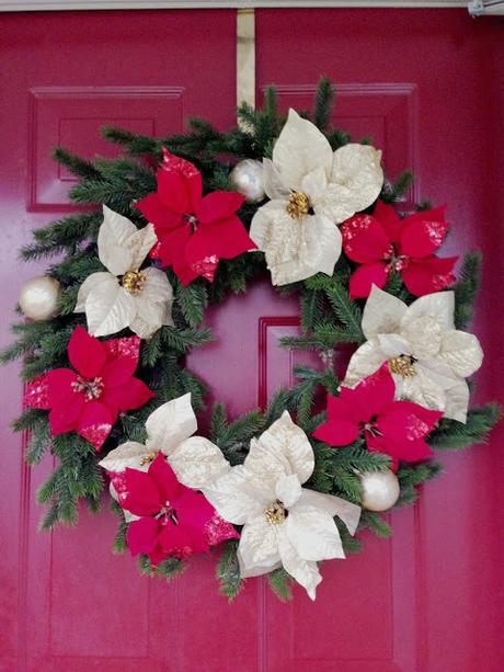 DIY Christmas Front door Wreath