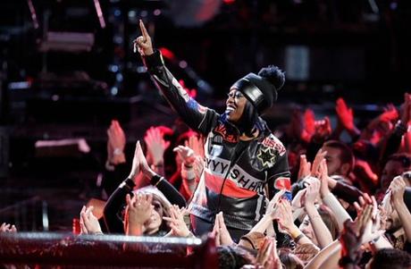 Missy Elliott and Pharell Williams Perform “WTF (Where They From)” On The Voice Finale Embedded image permalink