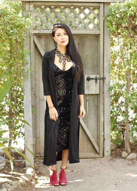 rachel roy sequined dress holiday party Holiday Style | Seeing Sequins