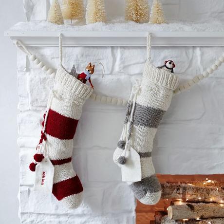 Holiday Decor I Love this Year Handcrafted to look like old-fashioned stockings, artisans in Nepal hand knit each of these from 100% wool. The facility they're crafted at is Fair Trade Certified, meaning that each stocking purchased directly improves the life of the artisan who makes it. A thoughtful gift!: