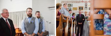 Kat & Mikey. A Waihau Bay Wedding (with a stunning coloured dress!) by Courtney Horwood