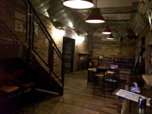 UK comedy – Three deaths and a birth Weathered look to the cafe Up the Creek