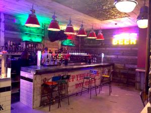 UK comedy – Three deaths and a birth New bar and box office area opened last night