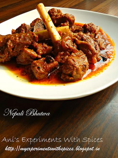 Nepali Bhutwa~ An Exquisite Mutton Dish From Nepal