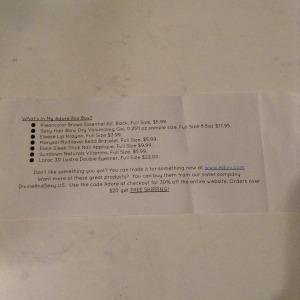 DECEMBER 2015 ADORE BOX REVIEW! DECEMBER 2015 ADORE BOX REVIEW!