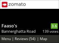 Faaso's Menu, Reviews, Photos, Location and Info - Zomato