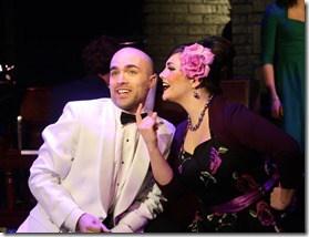 Carl Herzog and Caitlin Boho star in Theo Ubique Cabaret Theatre's Review: My Way – A Musical Tribute to Frank Sinatra (Theo Ubique Cabaret Theatre)