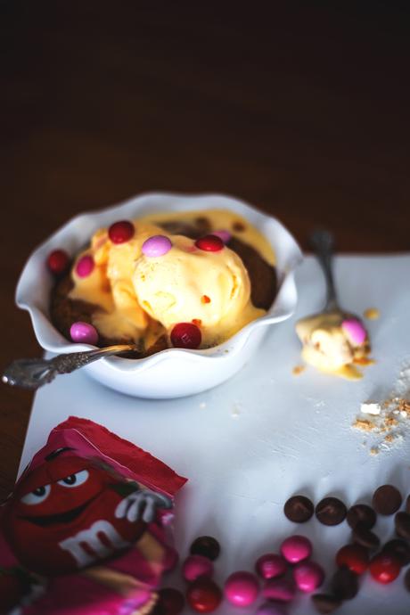 Valentine's Day Dessert For Two with M&M's® Strawberry