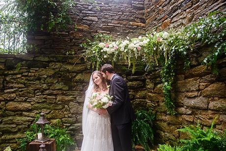 Pink and gold wedding inspiration nature-inspired-wedding-photo-shoot