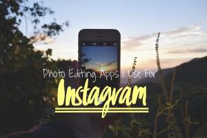 December on The Little Backpacker photo editing apps I use for Instagram