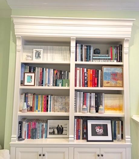 Styling Your Bookshelf With Design Books And Art