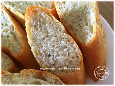 天然酵母棍子面包 Chia Seed Baguette (Natural Yeast）
