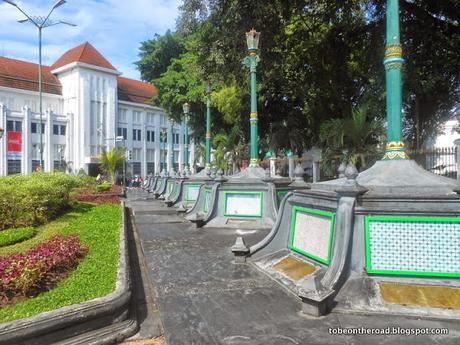 The Classic Batik Street Of Yogyakarta In Indonesia