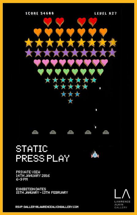 Press Play Exhibition with Static