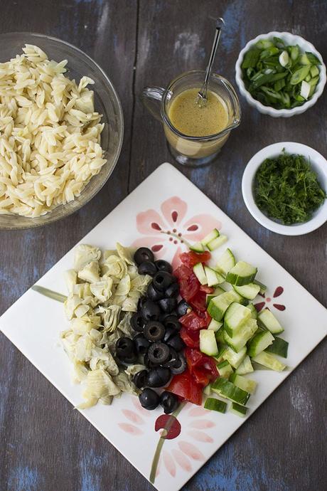 Greek Orzo Salad