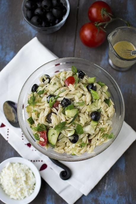 Greek Orzo Salad