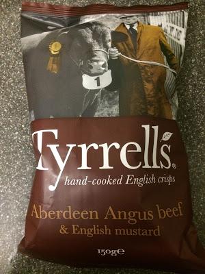 Today's Review: Tyrrell's Aberdeen Angus Beef & English Mustard Crisps Today's Review: Tyrrell's Aberdeen Angus Beef & English Mustard Crisps