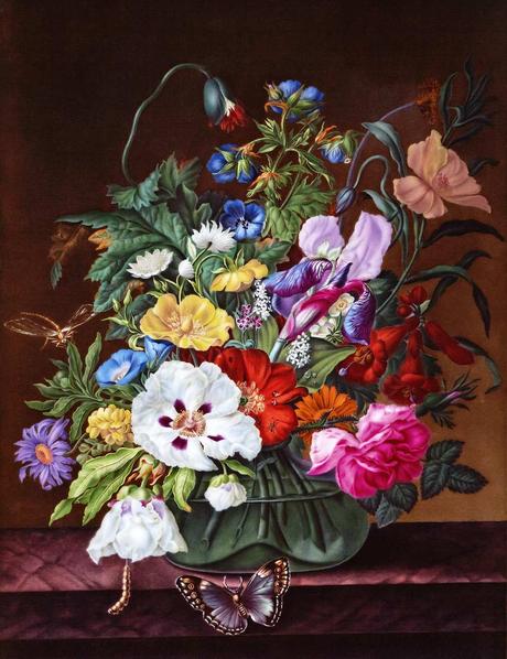 Beautiful and Realistic Flower Paintings by Joseph Nigg