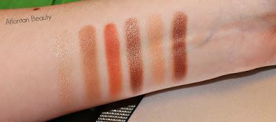 Review and Swatches of the Milani Everyday Eyes Eyeshadow Collection in Earthy Elements