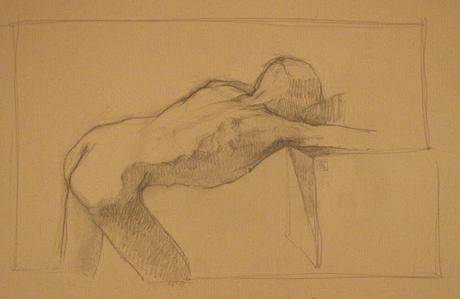 Life Drawing, Back at the Firestation Life Drawing, Back at the Firestation