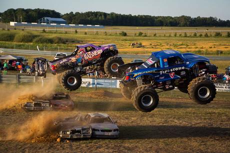A Monster Truck Rally we attended in Central New Jersey