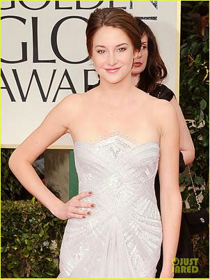 A Celebrity Moment: Shailene Woodley at the Golden Globes