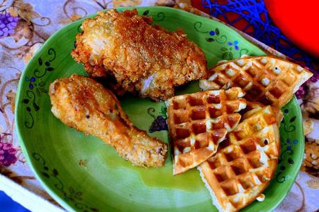 Buttermilk Fried Chicken and Buttermilk Waffles: The Ultimate Comfort Meal! 349