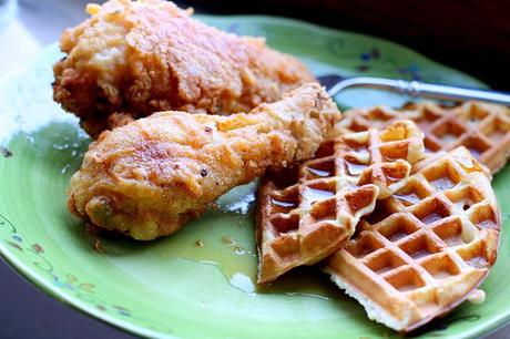 Buttermilk Fried Chicken and Buttermilk Waffles: The Ultimate Comfort Meal! 375