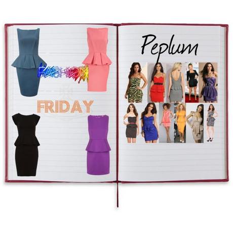 Peplum - Fashion Friday