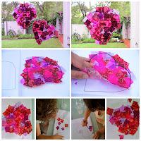 Pretty Paper Heart Craft