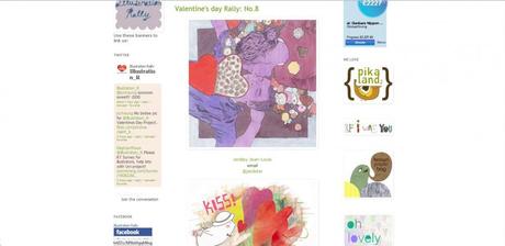 Illustration Rally: Valentine's Day Illustration Rally Feature & some tips
