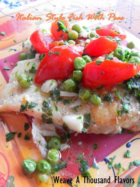 Italian Fish With Peas - 03